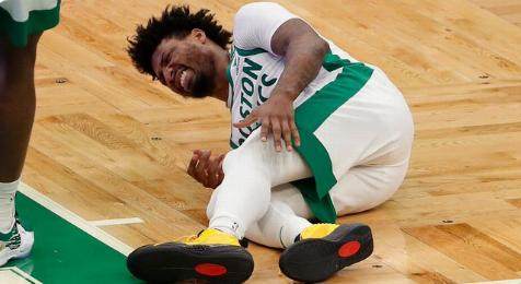 开云体育下载-斯玛特或遭跟腱撕裂?慢镜头显示与杜兰特并不相同